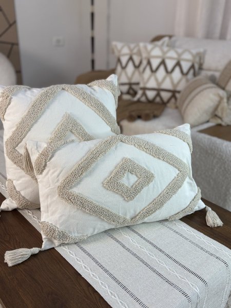 وجه قرنة مستطيل بيج