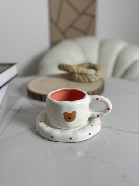 Cup رسمة الدب