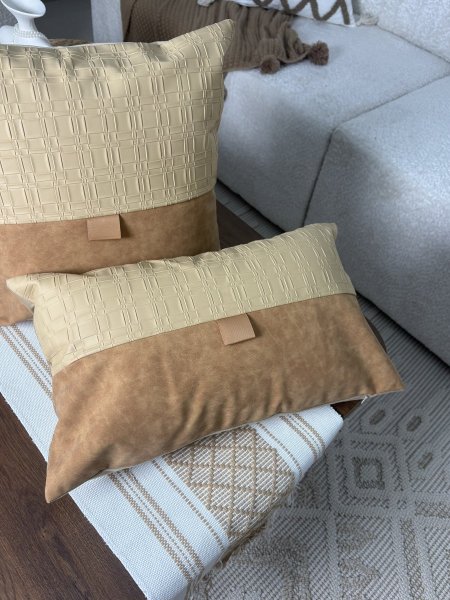 وجه قرنة مستطيل ( لون بني خريفي)